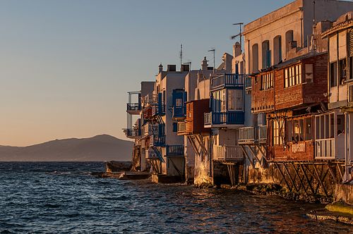 Sunset of Mykonos