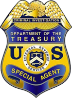 IRS-CI Special Agent Badge