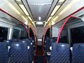 The interior of Chiltern Railways Class 168 prior to refurbishment.