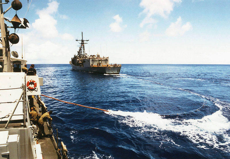 File:Astern Replenishment At Sea.jpg