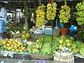 Fruit stall at the Kurunegala fair.