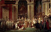 The Coronation of Napoleon, (1806), Musée du Louvre, Paris