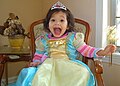 Girl dressed as Princess