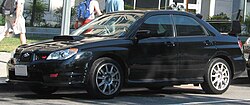 2006-2007 US-spec Subaru Impreza WRX STI