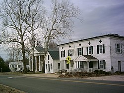 Central Lancaster, with the courthouse and offices visible