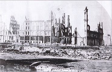 After the 1871 Great Chicago Fire