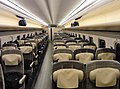 The interior of ordinary-class car No. 7 in April 2016