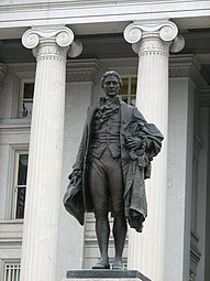 Alexander Hamilton monument, United States Treasury, Washington, D.C.