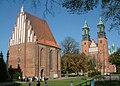 Ostrów Tumski: Cathedral (to the right) and Church of Our Lady