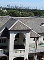 Skyline and Tea House viewed from Grandstand