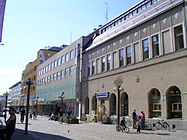 Rotuaari pedestrian street.