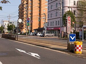 杉並町停留場（攝於2009年5月）