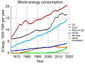 World energy consumption