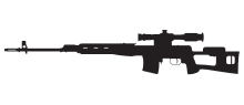 Dragunov silhouette.svg