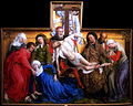 Descendimiento, de Roger van der Weyden (1436).