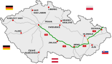 Motorway D1-CZ map.svg