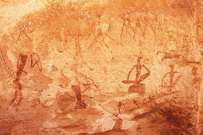 Файл:Rock Paintig Twyfelfontein Namibia.jpg