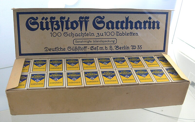 Файл:Süßstoff Saccharin Zucker-Museum.jpg