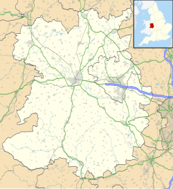 RAF Bridgnorth is located in Shropshire