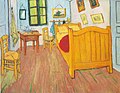 Vincent's bedroom in Arles, (1888) by Vincent van Gogh.