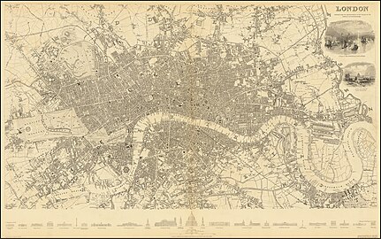 SDUK Map of London 1836