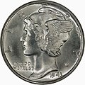 Mercury dime