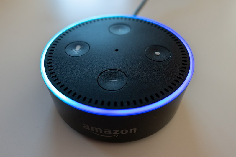 File:Amazon Echo Dot (27716286638).jpg