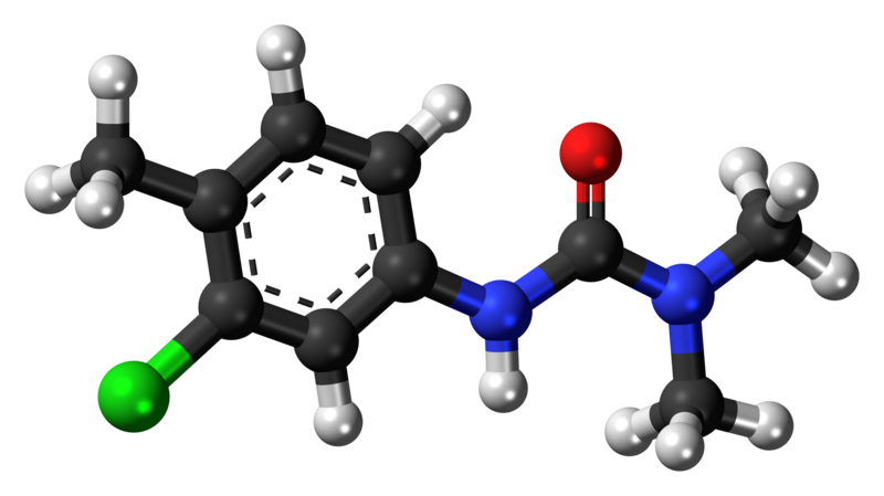 File:Chlortoluron 3D ball.png