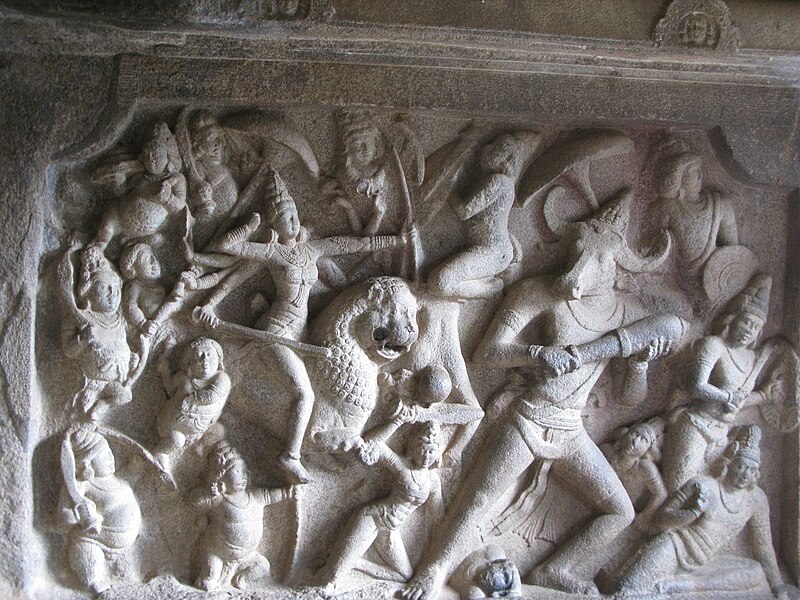 File:Durga Slays Mahisasura.jpg