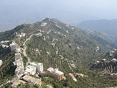 Faifa mountains in Jizan Province