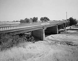 The historic Hassayampa Bridge