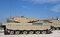 Merkava Mk III MBT en el museo Yad la-Shiryon, Israel.