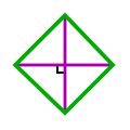 a "midsquare parallelogram", a square