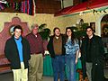 Newark (25 Feb 2006): (Left to right) Mrowlinson, Stilltim, Gmaxwell, Mindspillage, CComMack