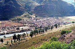 Pisac and the Vilcanota River