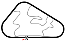 Pocono Raceway, the race track where the race was held.