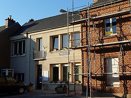 The town hall in Sailly-lez-Cambrai