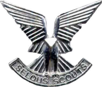 Cap badge of the Selous Scouts was a stylized osprey