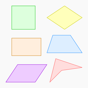 File:Six Quadrilaterals.svg