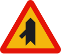 TP-1d Intersection with priority over incorporation from the left