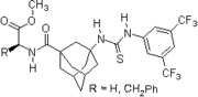 2007: Wanka/Schreiner利用手性肽金剛烷硫脲催化Morita-Baylis-Hillman反應[21]