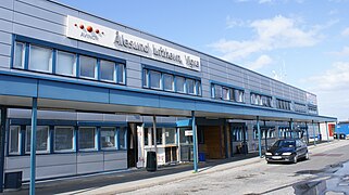 Ålesund Airport Vigra, terminal entrance