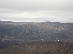 Brodie Mountain as seen from Rounds Rock