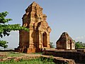 The towers of Po Sa Nu (Pho Hai) near Phan Thiết may be the oldest extant Cham buildings. In style, they exhibit the influence of pre-Angkorian Cambodia.