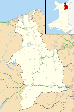 Bryneglwys is located in Denbighshire