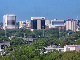 Downtown Macon skyline