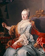 Portrait of Empress Maria Theresa