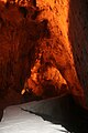 Interior de la cueva.