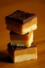 Miniatura para Caramel shortbread