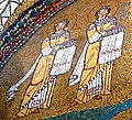 9th-century Mosaic in the Church of St. Praxedes, Rome